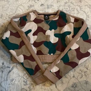 Balance cropped sweatshirt